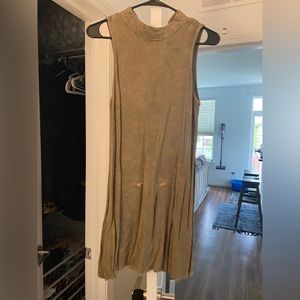 Army Green Tank Dress